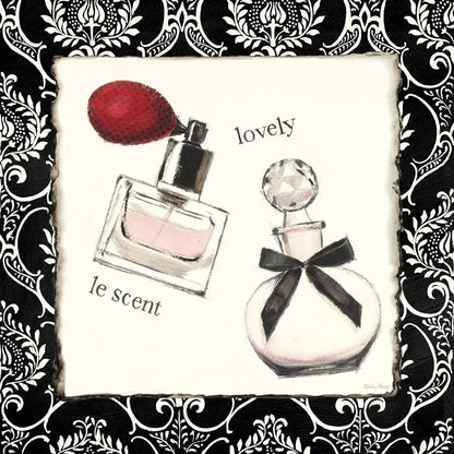 Cosmetique I by Emily Adams. SKU 11262a. Archival Giclee Fine art print for wall decor.