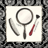 Cosmetique IV by Emily Adams. SKU 11265a. Archival Giclee Fine art print for wall decor.