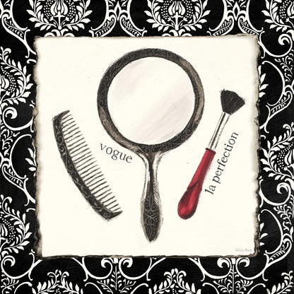 Cosmetique IV by Emily Adams. SKU 11265a. Archival Giclee Fine art print for wall decor.