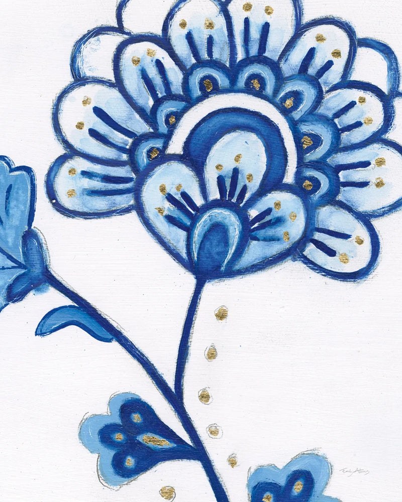 Flora Chinoiserie III by Emily Adams