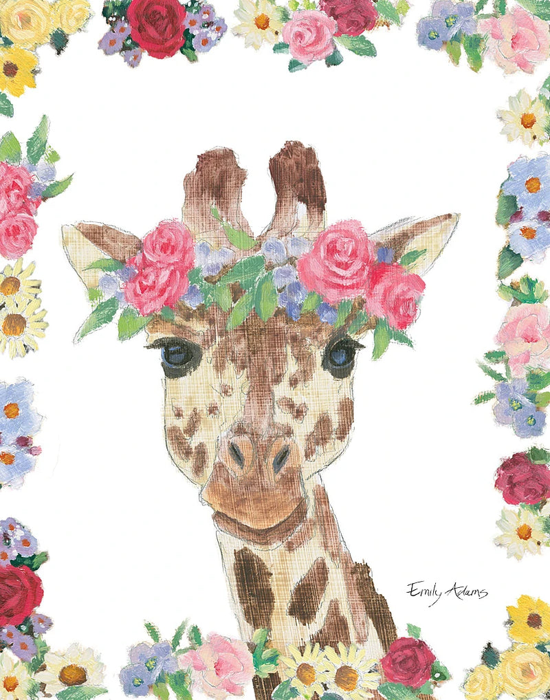 Flower Friends II by Emily Adams