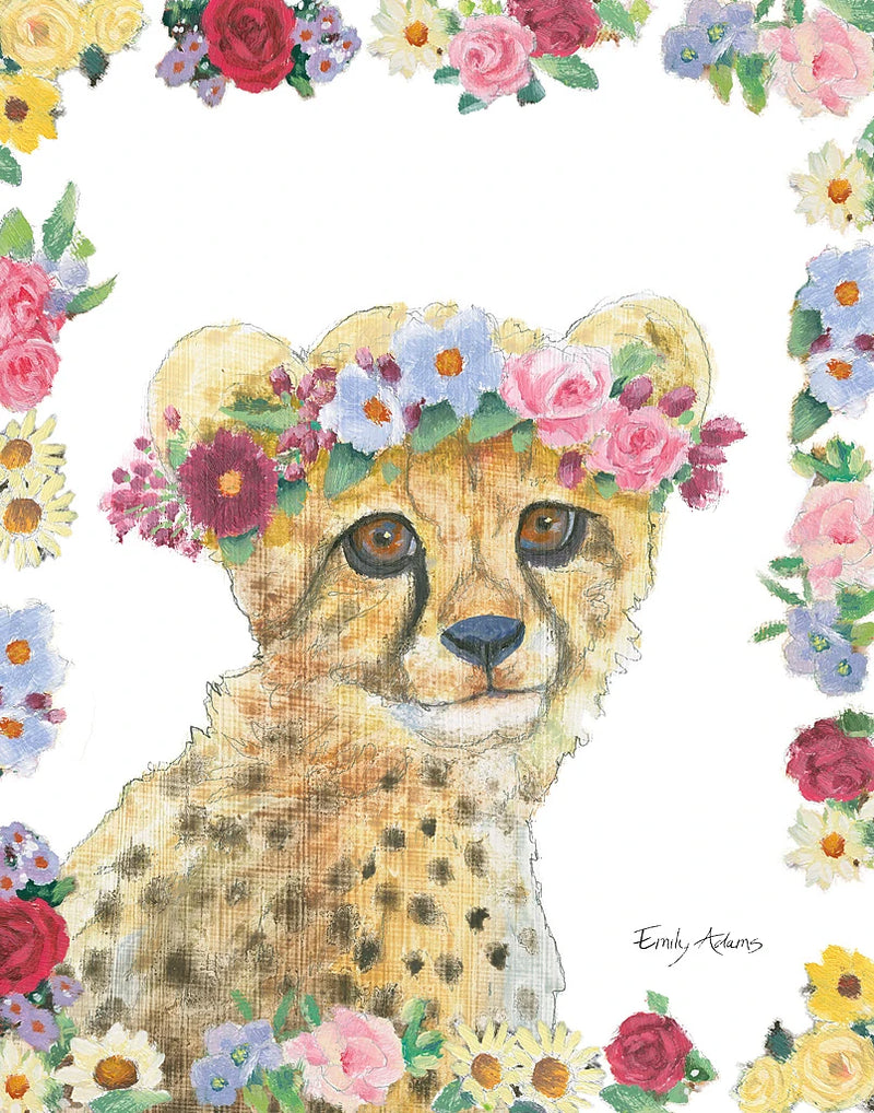 Flower Friends IV by Emily Adams