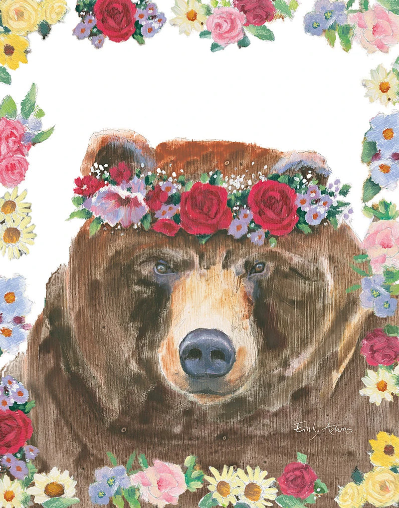 Flower Friends VII by Emily Adams
