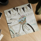 French Flea Market I by Emily Adams. Shown as a detailed flat fine art print, highlighting archival giclee quality. Available as an archival giclee rolled canvas, fine art paper, or poster print. SKU 13484a.