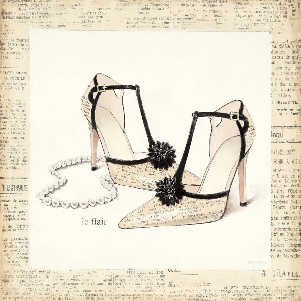 From Emilys Closet I Square by Emily Adams. SKU 11039a. Archival Giclee Fine art print for wall decor.