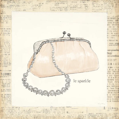 From Emilys Closet II Square by Emily Adams. SKU 11040a. Archival Giclee Fine art print for wall decor.