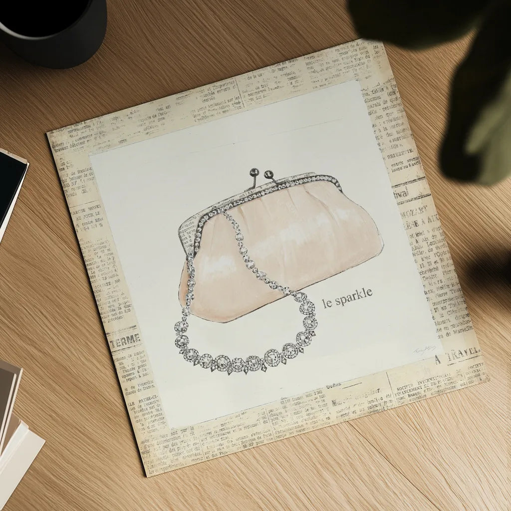 From Emilys Closet II Square by Emily Adams. Shown as a detailed flat fine art print, highlighting archival giclee quality. Available as an archival giclee rolled canvas, fine art paper, or poster print. SKU 11040a.