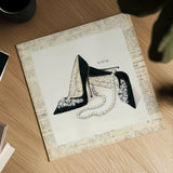 From Emilys Closet IV Square by Emily Adams. Shown as a detailed flat fine art print, highlighting archival giclee quality. Available as an archival giclee rolled canvas, fine art paper, or poster print. SKU 11042a.