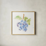 Garden Delight II by Emily Adams. Shown in a natural wood glass frame for a timeless modern aesthetic. Available as an archival giclee rolled canvas, fine art paper, or poster print. SKU 24835a.