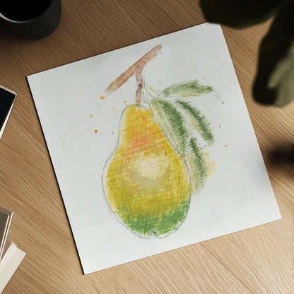 Garden Delight V by Emily Adams. Shown as a detailed flat fine art print, highlighting archival giclee quality. Available as an archival giclee rolled canvas, fine art paper, or poster print. SKU 24838a.