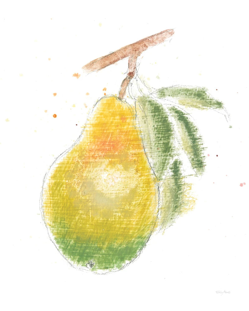 Garden Delight V v2 White by Emily Adams
