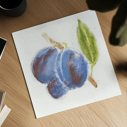 Garden Delight VI by Emily Adams. Shown as a detailed flat fine art print, highlighting archival giclee quality. Available as an archival giclee rolled canvas, fine art paper, or poster print. SKU 24839a.