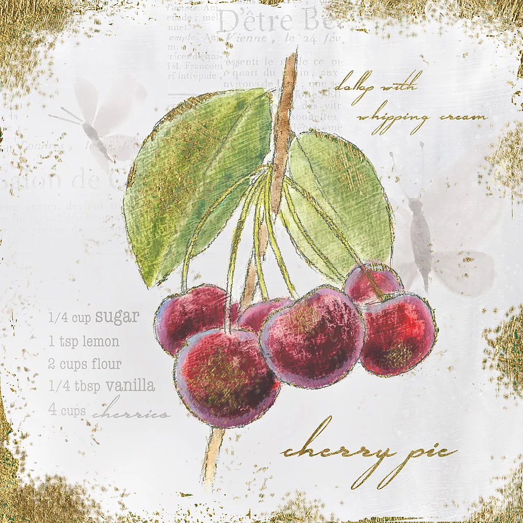 Garden Treasures IV by Emily Adams. SKU 25987a. Archival Giclee Fine art print for wall decor.
