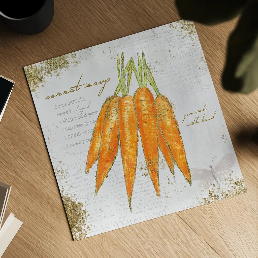 Garden Treasures VIII by Emily Adams. Shown as a detailed flat fine art print, highlighting archival giclee quality. Available as an archival giclee rolled canvas, fine art paper, or poster print. SKU 25991a.