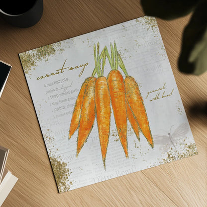 Garden Treasures VIII by Emily Adams. Shown as a detailed flat fine art print, highlighting archival giclee quality. Available as an archival giclee rolled canvas, fine art paper, or poster print. SKU 25991a.