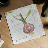 Garden Treasures XI by Emily Adams. Shown as a detailed flat fine art print, highlighting archival giclee quality. Available as an archival giclee rolled canvas, fine art paper, or poster print. SKU 25994a.