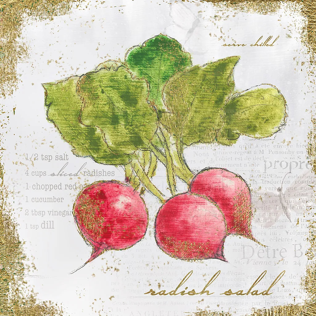 Garden Treasures XII by Emily Adams. SKU 25995a. Archival Giclee Fine art print for wall decor.