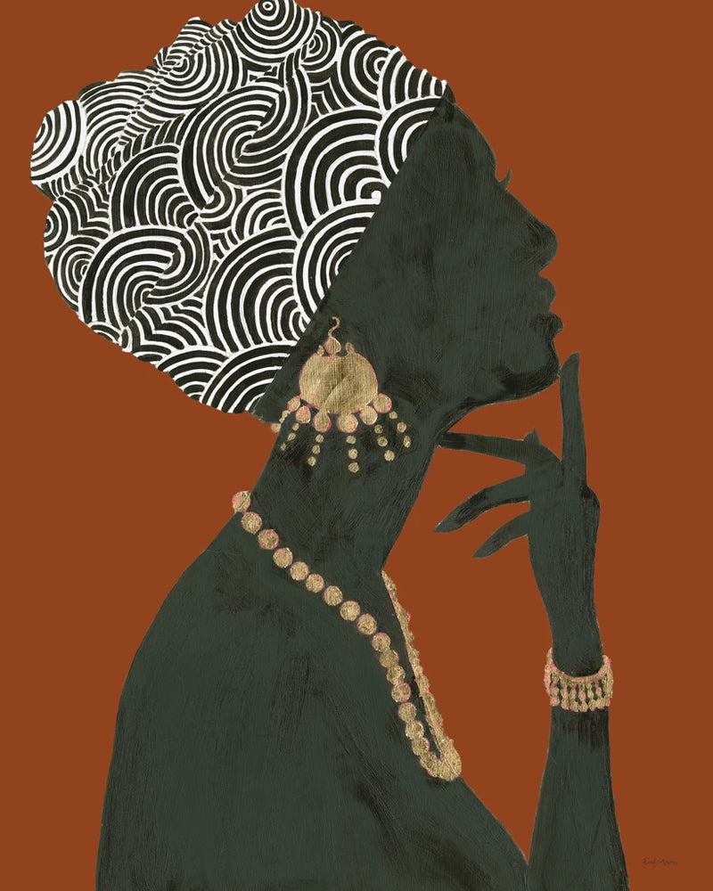 Graceful Majesty I Spice Crop by Emily Adams