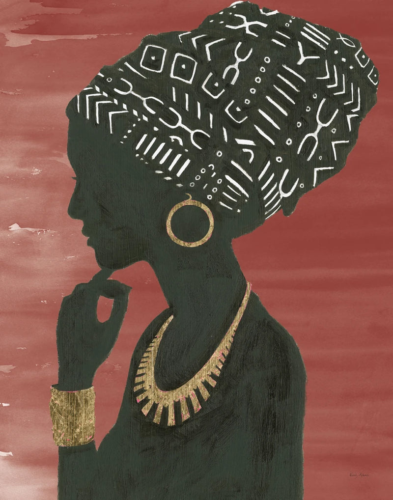 Graceful Majesty II Chili by Emily Adams