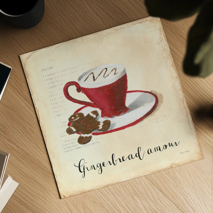 Holiday Cafe VI by Emily Adams. Shown as a detailed flat fine art print, highlighting archival giclee quality. Available as an archival giclee rolled canvas, fine art paper, or poster print. SKU 30939a.