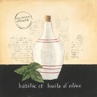 Huile d Olive III by Emily Adams. SKU 11372a. Archival Giclee Fine art print for wall decor.