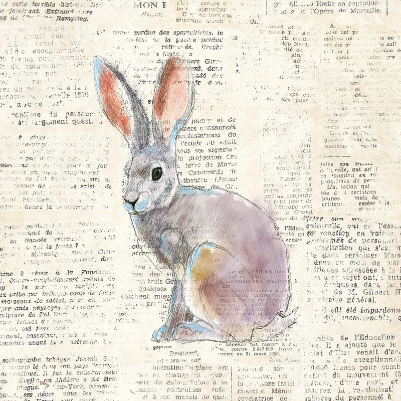 Into the Woods I no Border by Emily Adams. SKU 22876a. Archival Giclee Fine art print for wall decor.