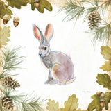 Into the Woods I on White Border by Emily Adams. SKU 22864a. Archival Giclee Fine art print for wall decor.