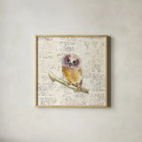 Into the Woods II no Border by Emily Adams. Shown in a natural wood glass frame for a timeless modern aesthetic. Available as an archival giclee rolled canvas, fine art paper, or poster print. SKU 22877a.