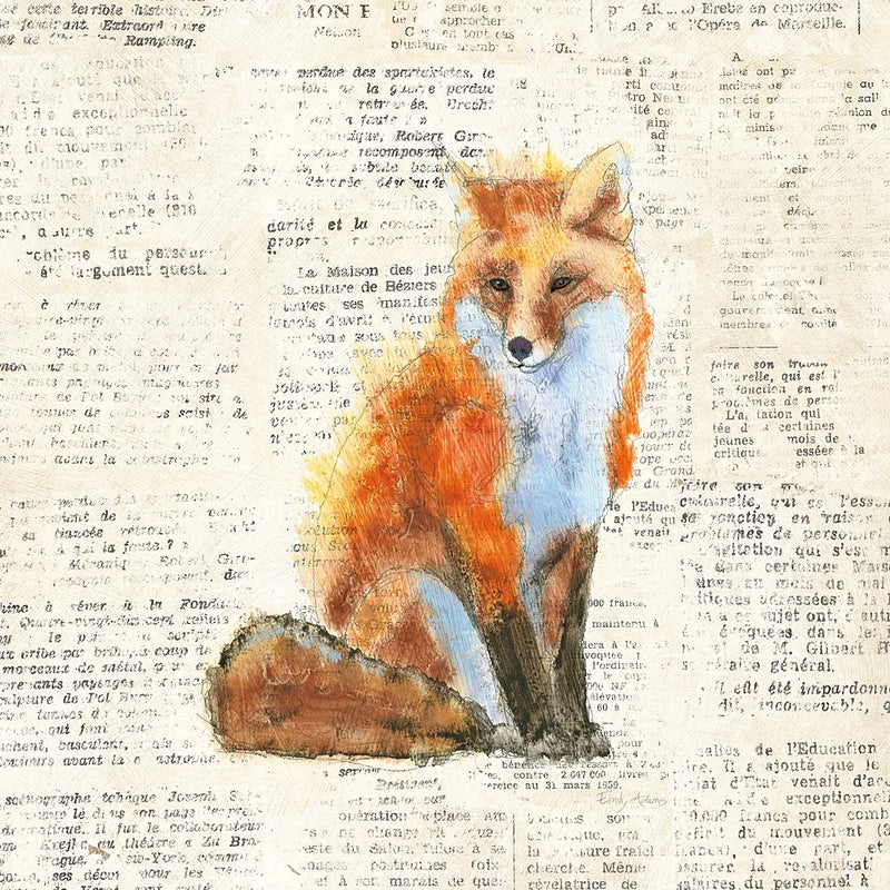 Into the Woods IV no Border by Emily Adams. SKU 22879a. Archival Giclee Fine art print for wall decor.