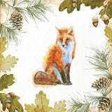 Into the Woods IV on White Border by Emily Adams. SKU 22867a. Archival Giclee Fine art print for wall decor.