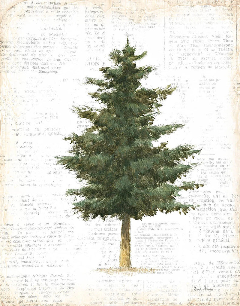 Into the Woods Trees II by Emily Adams