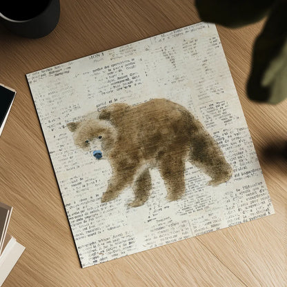 Into the Woods VI no Border by Emily Adams. Shown as a detailed flat fine art print, highlighting archival giclee quality. Available as an archival giclee rolled canvas, fine art paper, or poster print. SKU 22881a.