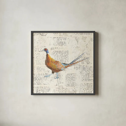 Into the Woods VII no Border by Emily Adams. Shown in a sleek black glass frame for a contemporary gallery look. Available as an archival giclee rolled canvas, fine art paper, or poster print. SKU 23330a.