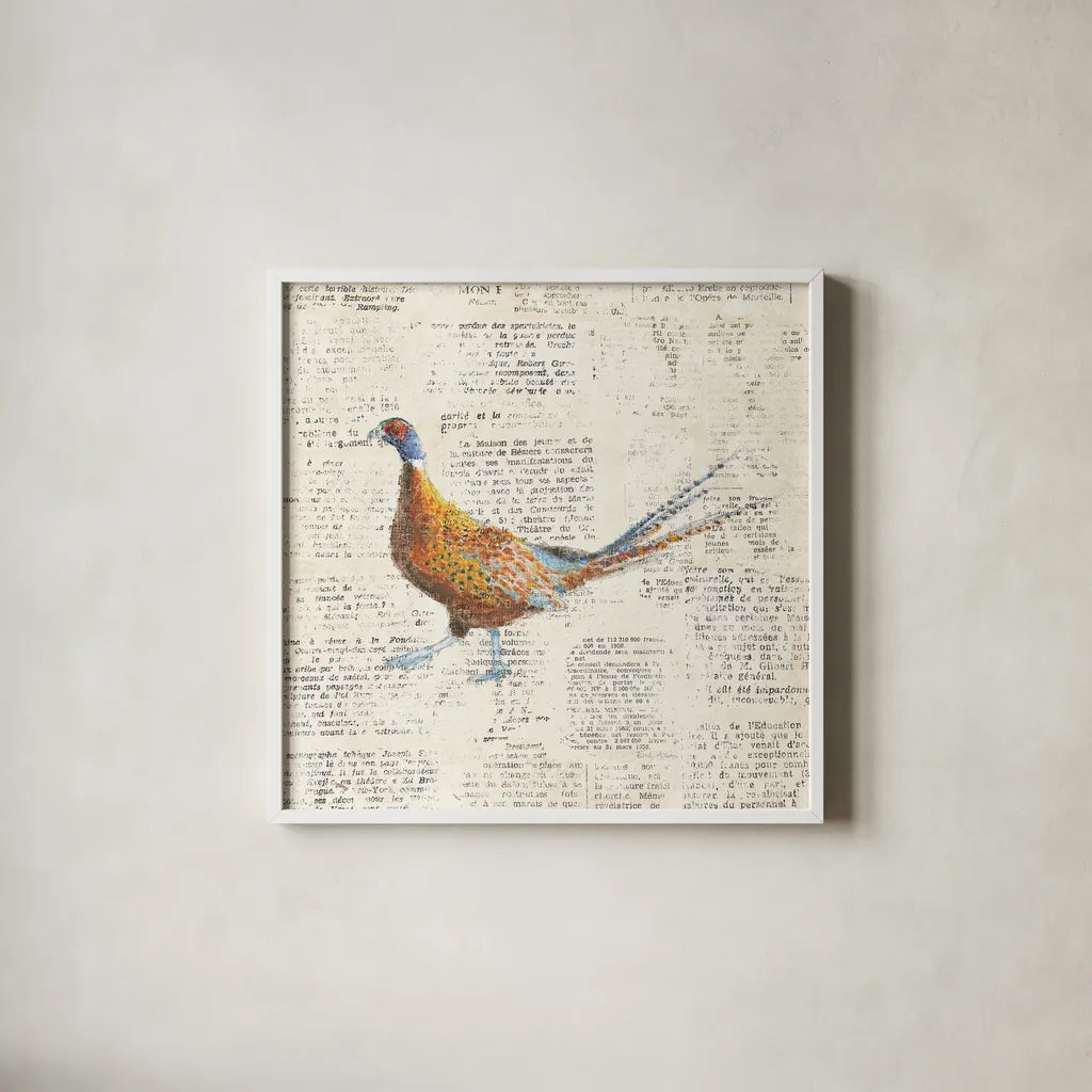 Into the Woods VII no Border by Emily Adams. Shown in a crisp white glass frame for a clean and minimalist style. Available as an archival giclee rolled canvas, fine art paper, or poster print. SKU 23330a.