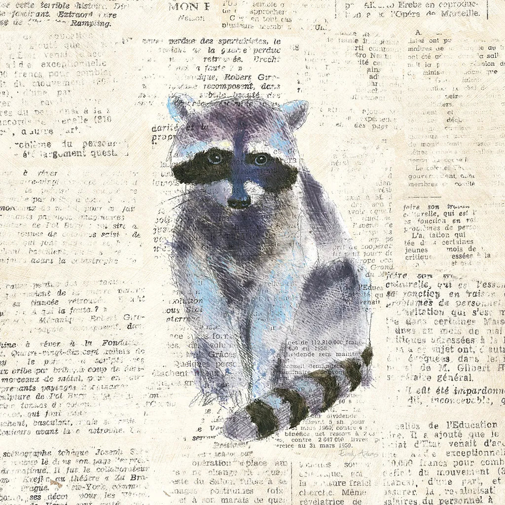 Into the Woods VIII no Border by Emily Adams. SKU 23331a. Archival Giclee Fine art print for wall decor.