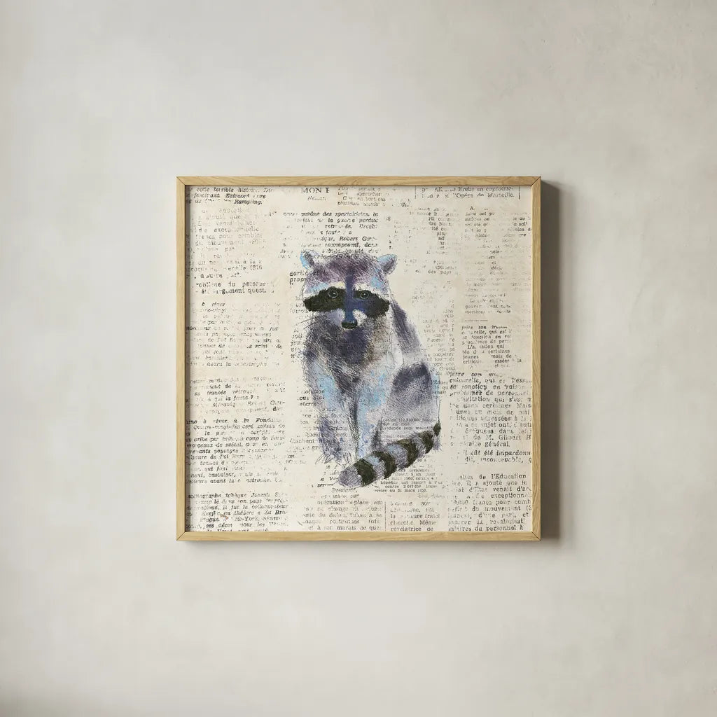 Into the Woods VIII no Border by Emily Adams. Shown in a natural wood glass frame for a timeless modern aesthetic. Available as an archival giclee rolled canvas, fine art paper, or poster print. SKU 23331a.