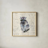 Into the Woods VIII no Border by Emily Adams. Shown in a natural wood glass frame for a timeless modern aesthetic. Available as an archival giclee rolled canvas, fine art paper, or poster print. SKU 23331a.