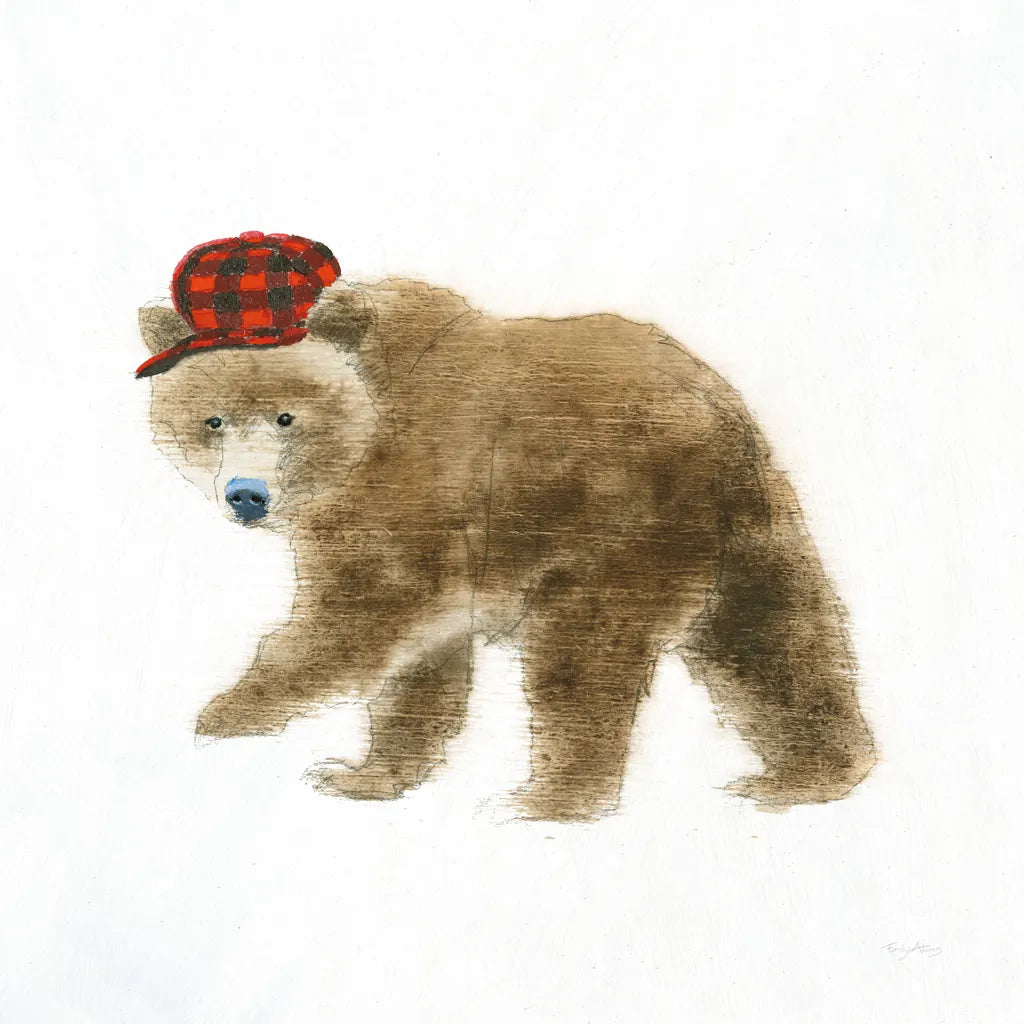 Into the Woods in Style VI by Emily Adams. SKU 58290a. Archival Giclee Fine art print for wall decor.