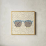 Must Have Fashion I by Emily Adams. Shown in a natural wood glass frame for a timeless modern aesthetic. Available as an archival giclee rolled canvas, fine art paper, or poster print. SKU 42862a.