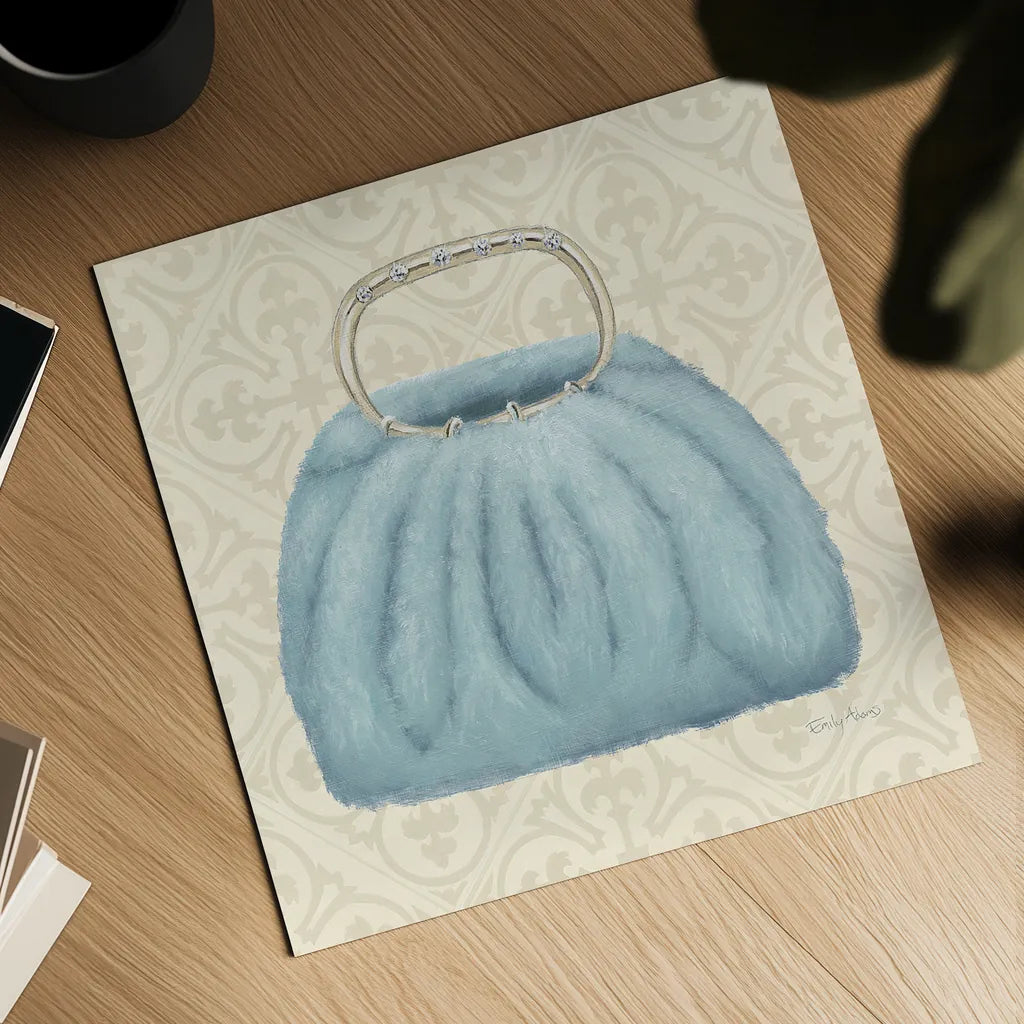 Must Have Fashion III by Emily Adams. Shown as a detailed flat fine art print, highlighting archival giclee quality. Available as an archival giclee rolled canvas, fine art paper, or poster print. SKU 42864a.