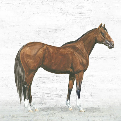 Natural Charm I Sq on Wood by Emily Adams. SKU 31280a. Archival Giclee Fine art print for wall decor.