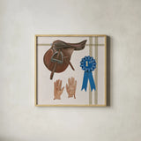 Natural Charm VI by Emily Adams. Shown in a natural wood glass frame for a timeless modern aesthetic. Available as an archival giclee rolled canvas, fine art paper, or poster print. SKU 48937a.