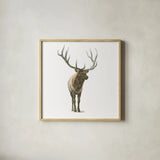 Natural Majesty I by Emily Adams. Shown in a natural wood glass frame for a timeless modern aesthetic. Available as an archival giclee rolled canvas, fine art paper, or poster print. SKU 30293a.