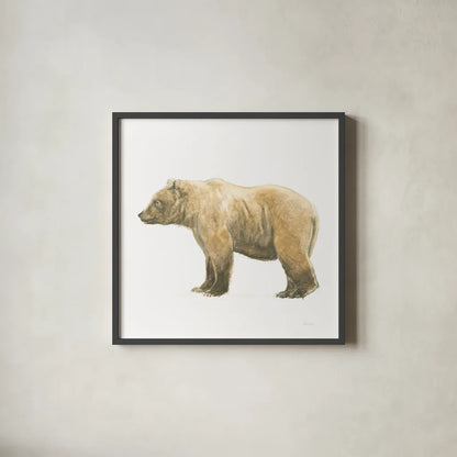 Natural Majesty III by Emily Adams. Shown in a sleek black glass frame for a contemporary gallery look. Available as an archival giclee rolled canvas, fine art paper, or poster print. SKU 30887a.