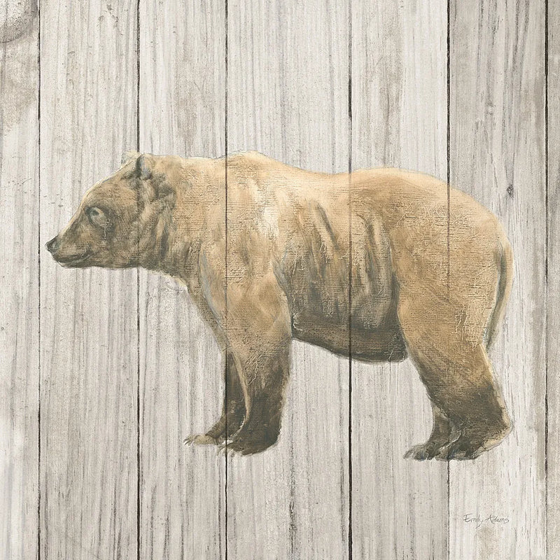 Natural Majesty III v2 on Wood by Emily Adams. SKU 30924a. Archival Giclee Fine art print for wall decor.