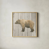 Natural Majesty III v2 on Wood by Emily Adams. Shown in a natural wood glass frame for a timeless modern aesthetic. Available as an archival giclee rolled canvas, fine art paper, or poster print. SKU 30924a.