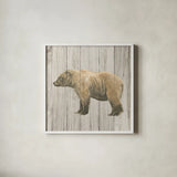Natural Majesty III v2 on Wood by Emily Adams. Shown in a crisp white glass frame for a clean and minimalist style. Available as an archival giclee rolled canvas, fine art paper, or poster print. SKU 30924a.