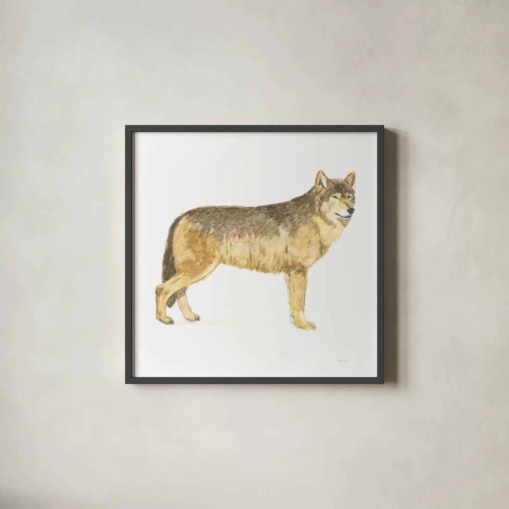 Natural Majesty IV by Emily Adams. Shown in a sleek black glass frame for a contemporary gallery look. Available as an archival giclee rolled canvas, fine art paper, or poster print. SKU 30888a.