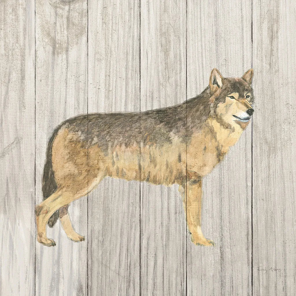 Natural Majesty IV v2 on Wood by Emily Adams. SKU 30925a. Archival Giclee Fine art print for wall decor.