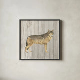 Natural Majesty IV v2 on Wood by Emily Adams. Shown in a sleek black glass frame for a contemporary gallery look. Available as an archival giclee rolled canvas, fine art paper, or poster print. SKU 30925a.